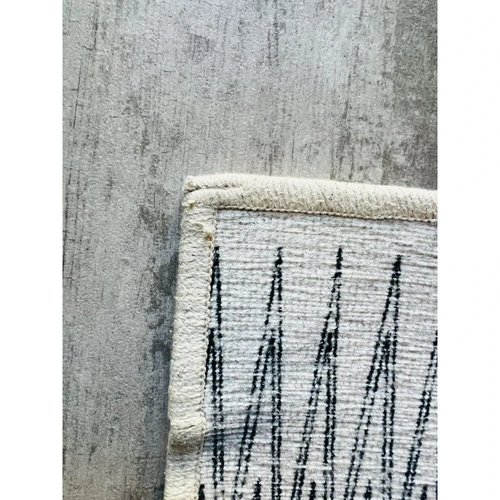 RUGGABLE Washable Runner 7' x 2.5' & Classic Rug Pad Pet Child Friendly Herdanza